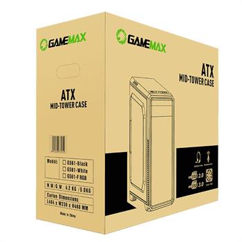 کیس گیمینگ گیم مکس مدل G561 FRGB  - 2