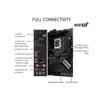 مادربرد ایسوس ROG STRIX Z690-F GAMING WIFI DDR5 - 5