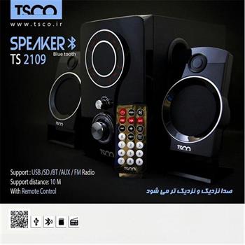 اسپیکر بلوتوثی تسکو مدل TS 2109 - 7