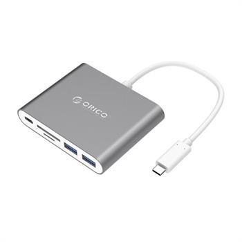 تبدیل Type-C به USB و کارت خوان اوریکو مدل آر سی سی ۲ ای - 2