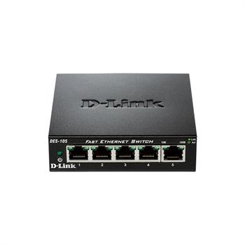 سوییچ 5 پورت دسکتاپ دی-لینک مدل DES-105 - 8