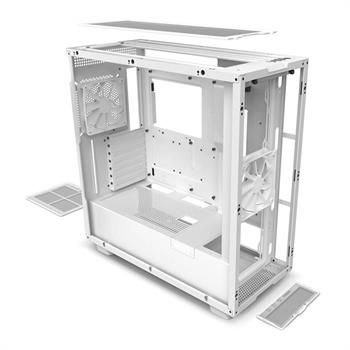 کیس ان زد ایکس تی NZXT H7 Matte White - 2