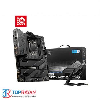 مادربرد ام اس آی مدل MEG Z590 UNIFY-X سوکت 1200 - 3
