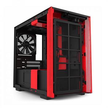 کیس ان زد ایکس تی NZXT H210 Matte Black/Red - 2