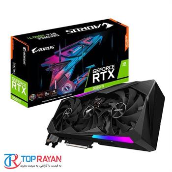 کارت گرافیک گیگابایت AORUS GeForce RTX 3060 Ti MASTER 8G - 6
