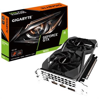 کارت گرافیک گیگابایت مدل GeForce GTX ۱۶۵۰ WINDFORCE OC با حافظه ۴ گیگابایت
