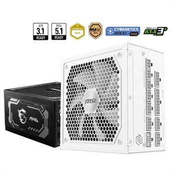 پاور 1000 وات ام اس آی MAG A1000GL PCIE5 Full Modular - 4