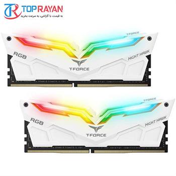 رم دسکتاپ DDR4 دو کاناله 3200 مگاهرتز CL16 تیم گروپ مدل NIGHT HAWK ظرفیت 32 گیگابایت - 2