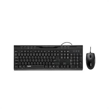 کیبورد و ماوس با سیم رپو مدل ایکس NX1710 - 7