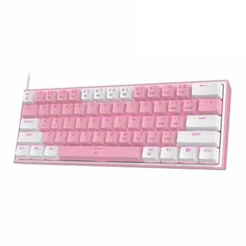 کیبورد مکانیکال گیمینگ ردراگون Redragon K617 FIZZ RGB Pink/White - 3