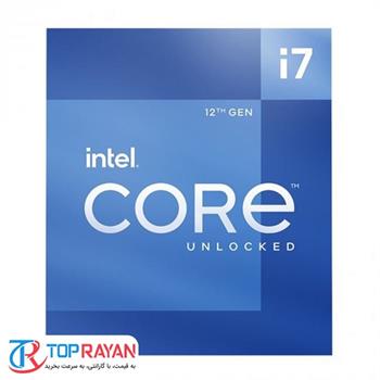 سی پی یو اینتل باکس Core i7-12700KF CPU - 2