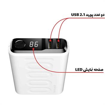 شارژر همراه پرودو  مدل PD-92 ظرفیت 10000 میلی‌آمپر - 7