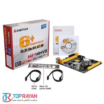 مادربرد بایوستار مدل H81MHV3 سوکت 1150 - 6