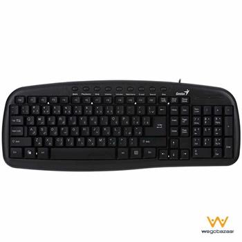 کیبورد جنیوس مدل KB-M225C همراه با حروف فارسی - 8