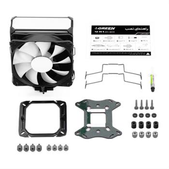 فن پردازنده گرین Fan Green NOTUS 400 ARGB - 7