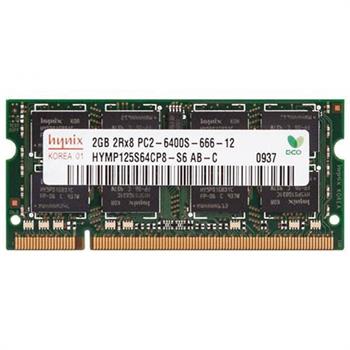 رم لپ تاپ DDR2 هاینیکس 6400s MHz ظرفیت 2 گیگابایت - 2