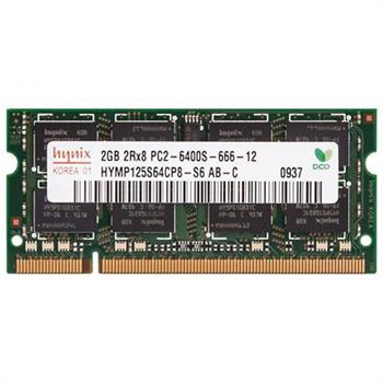 رم لپ تاپ DDR2 هاینیکس 6400s MHz ظرفیت 2 گیگابایت - 2