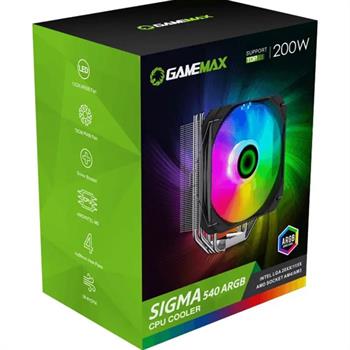 فن پردازنده گیم مکسGameMax Sigma 540 ARGB  - 6