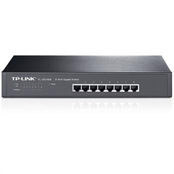 سوییچ 8 پورت گیگابیت و دسکتاپ/رکمونت تی پی-لینک مدل TL-SG1008 - 3