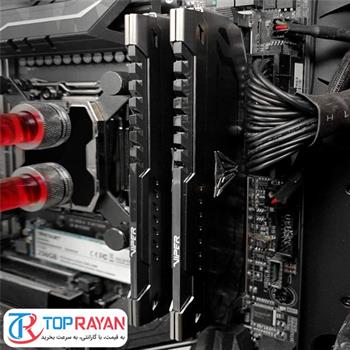 رم كامپيوتر پتریوت مدل Viper Steel فرکانس 3200 مگاهرتز و حافظه 8 گیگابایت - 2
