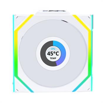 فن کیس لیان لی UNI FAN SL Wireless Reverse White بسته 3 عددی - 5