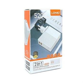پاوربانک الدینیو مدل PA606 ظرفیت 5200 میلی‌ آمپر ساعت - 3