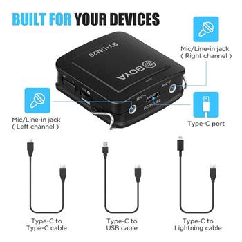 میکروفون یقه ای بویا مدل BY-DM20 - 6