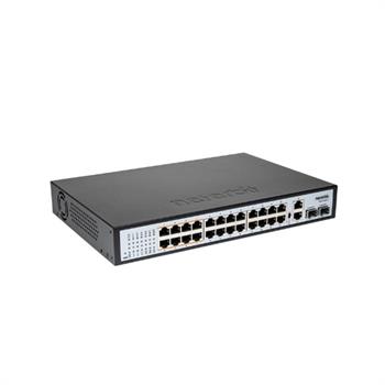 سوئیچ 28 پورت غیرمدیریتی نتربیت مدل NGS-F1028P-C - 2