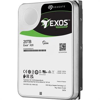 هارد اینترنال سیگیت ظرفیت 20 ترابایت سری Exos X20 ST20000NM007D   Seagate - 4