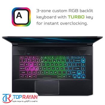 لپ تاپ ایسر مدل Predator Triton ۵۰۰ با پردازنده i۷ و صفحه نمایش فول اچ دی - 4