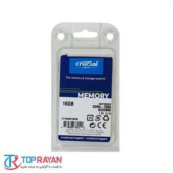 رم لپ تاپ DDR4 کروشیال با ظرفیت 16 گیگابایت و فرکانس 2666 مگاهرتز  - 3