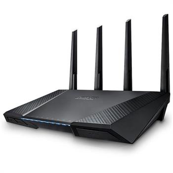 روتر بی‌سیم و دوبانده گیگابیتی ایسوس مدل RT-AC87U RED  - 3