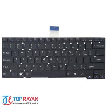 کیبورد لپ تاپ سونی SVT۱۳ مشکی اینترکوچک بدون فریم - 2