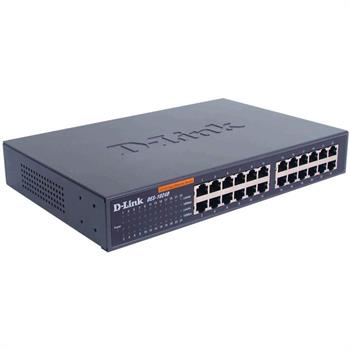 سوییچ 24 پورت غیر مدیریتی و دسکتاپ دی-لینک مدل DES-1024D - 2