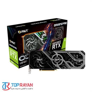 کارت گرافیک پلیت GeForce RTX 3080 GamingPro 10G LHR - 4