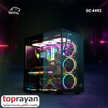 کیس کامپیوتر مخصوص بازی تسکو مدل TSCO GC 4492 - 4