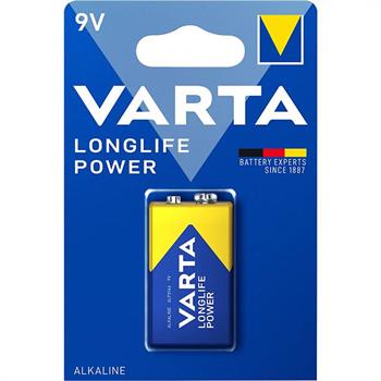 باتری کتابی وارتا Longlife Power 9V