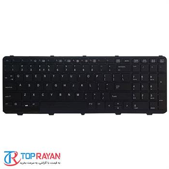 کیبورد لپ تاپ اچ پی مدل Probook 450 G1 G2 مشکی با فریم - 2