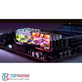 رم کامپیوتر RAM جی اسکیل دو کاناله مدل Trident Z Royal Elite GTES DDR4 4000MHz CL18 ظرفیت 64 گیگابایت - 5