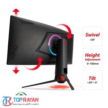 مانیتور خمیده گیمینگ 35 اینچ ایسوس مدل ROG Strix XG35VQ - 5