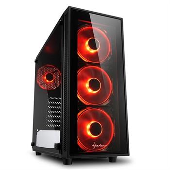 کیس شارکن مدل TG۴ Red
