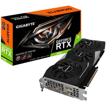 کارت گرافیک گیگابایت مدل GeForce RTX ۲۰۶۰ GAMING OC PRO با حافظه ۶ گیگابایت
