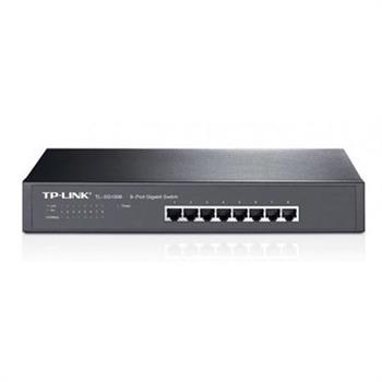 سوییچ 8 پورت گیگابیت و دسکتاپ/رکمونت تی پی-لینک مدل TL-SG1008 - 2