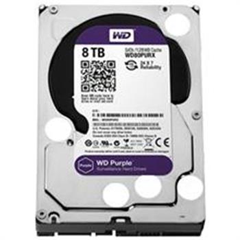 هارددیسک اینترنال وسترن دیجیتال سری Purple Surveillance مدل WD80PURZ ظرفیت 8 ترابایت