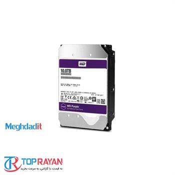 هارد دیسک اینترنال وسترن دیجیتال سری Purple WD101PURX با ظرفیت 10 ترابايت - 4