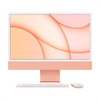 Apple iMac Z133 M1 chip 8-Core CPU 8-Core GPU 512GB SSD 24-inch 4.5K Retina Display Orange All in One