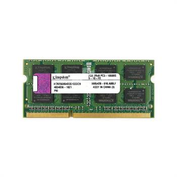 رم لپ تاپ DDR3 کینگستون 1333MHz ظرفیت 2 گیگابایت