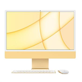 Apple iMac Z12T M1 chip 8-Core CPU 8-Core GPU 512GB SSD 24-inch 4.5K Retina Display Yellow All in One