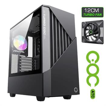 کیس گیمینگ گیم مکس GAMEMAX Contac COC BG رنگ مشکی خاکستری