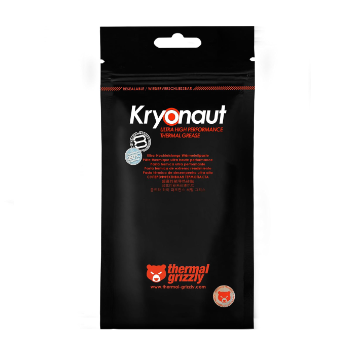 خمیر سیلیکون ترمال گریزلی مدل Kryonaut Grease 11.1g - 6